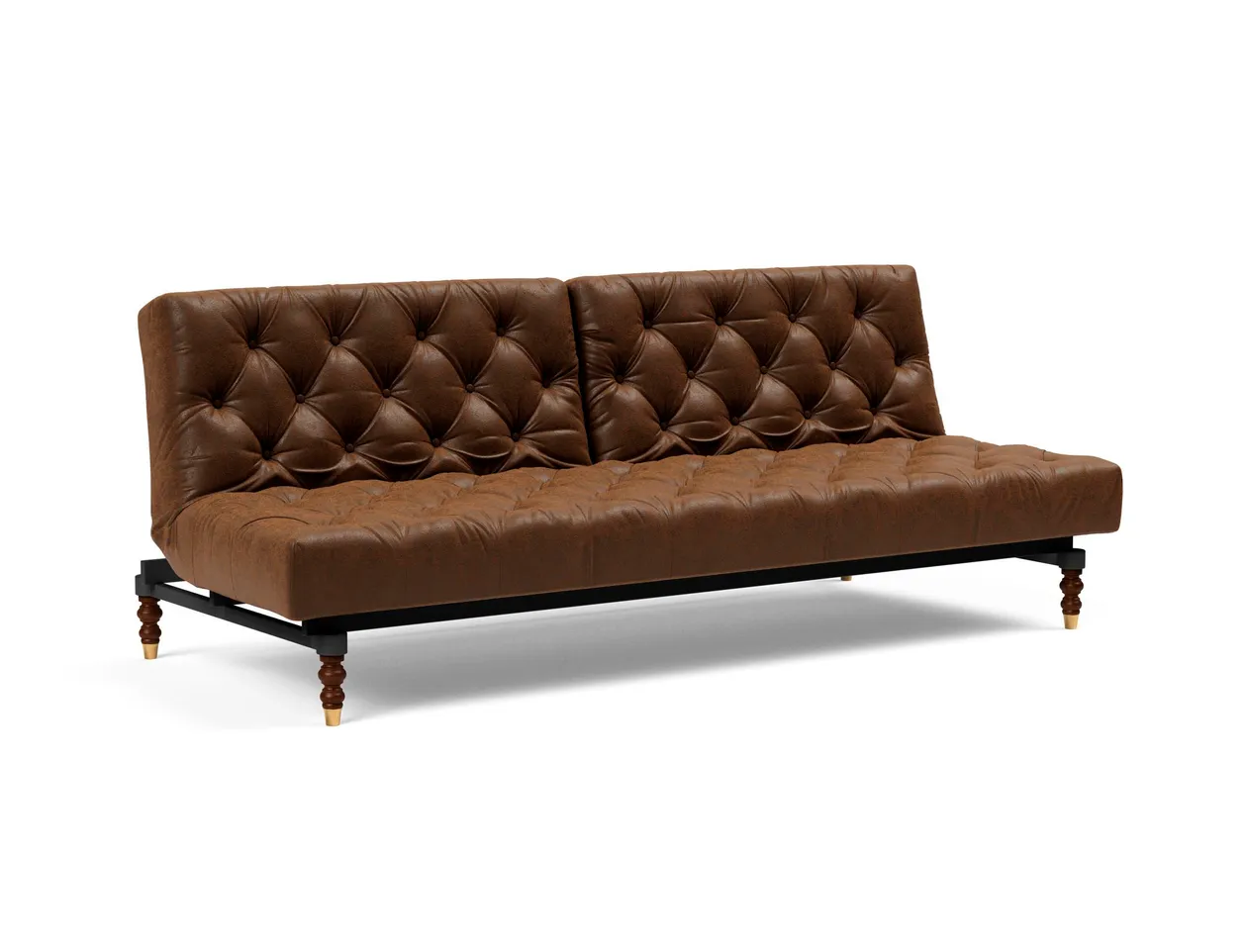 Braunes Bettsofa