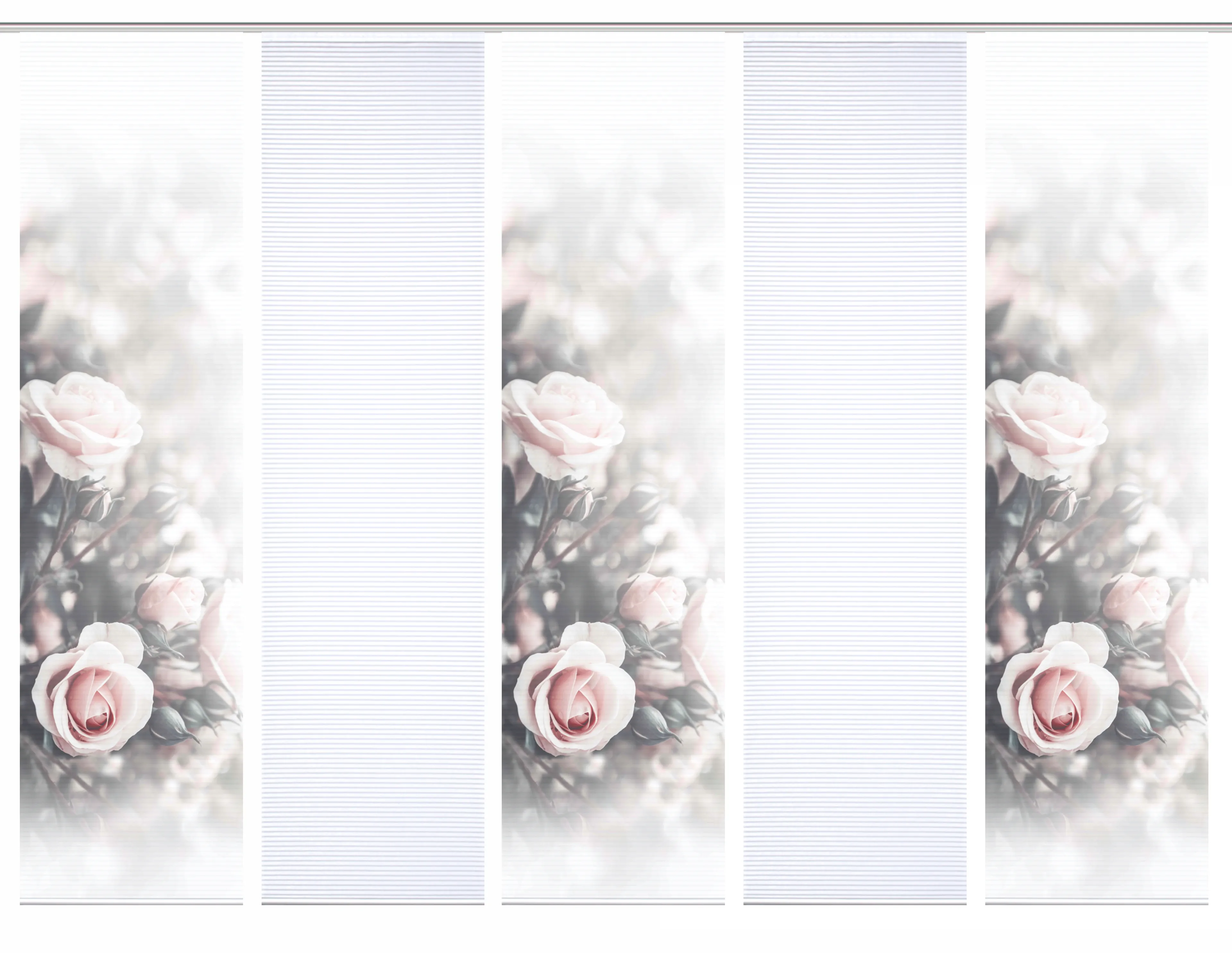 Schiebevorhang  Poesia 5-er Set 