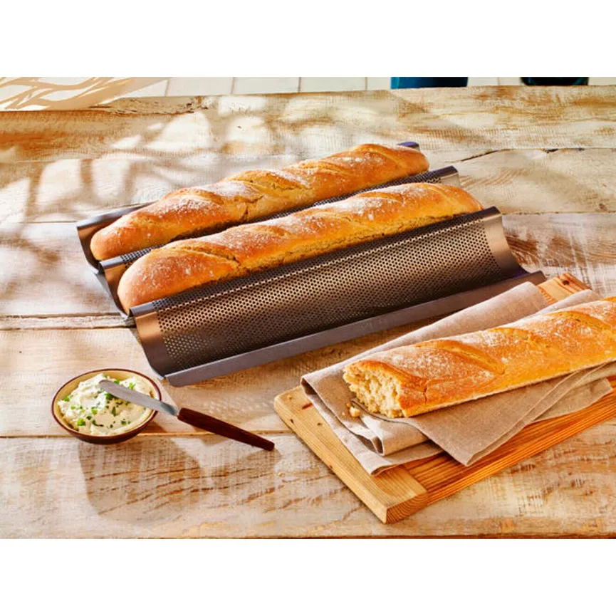 Baguette-Blech m. hochwertiger milieu
