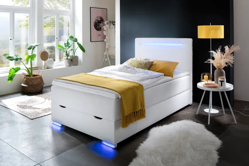 Boxspringbett 120x200 cm hauptaufnahme