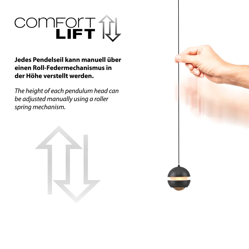 Pendelleuchte "LINI" detail