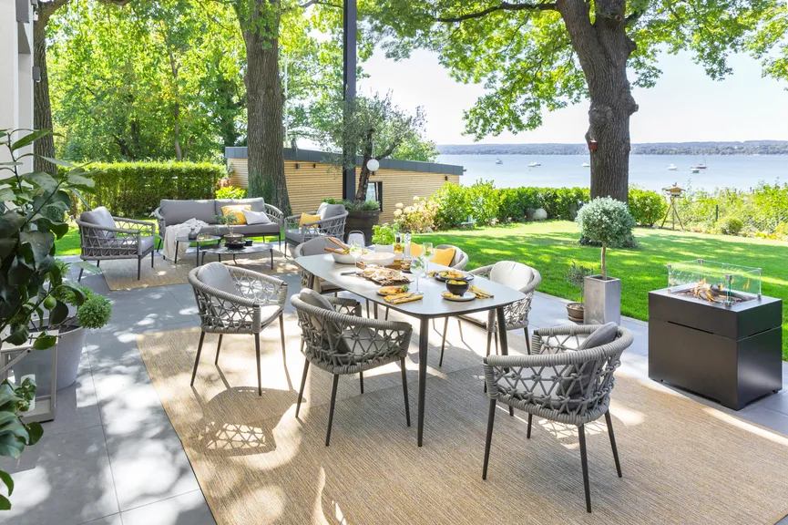 Tischgruppe 7tlg. milieu