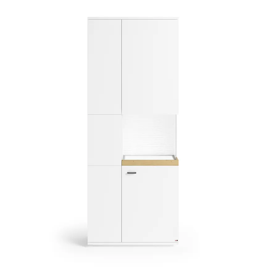 Vitrine 2-trg. rechts, milieu