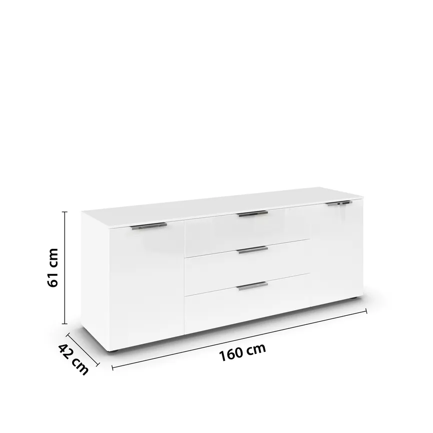Lowboard 2T/3S detail