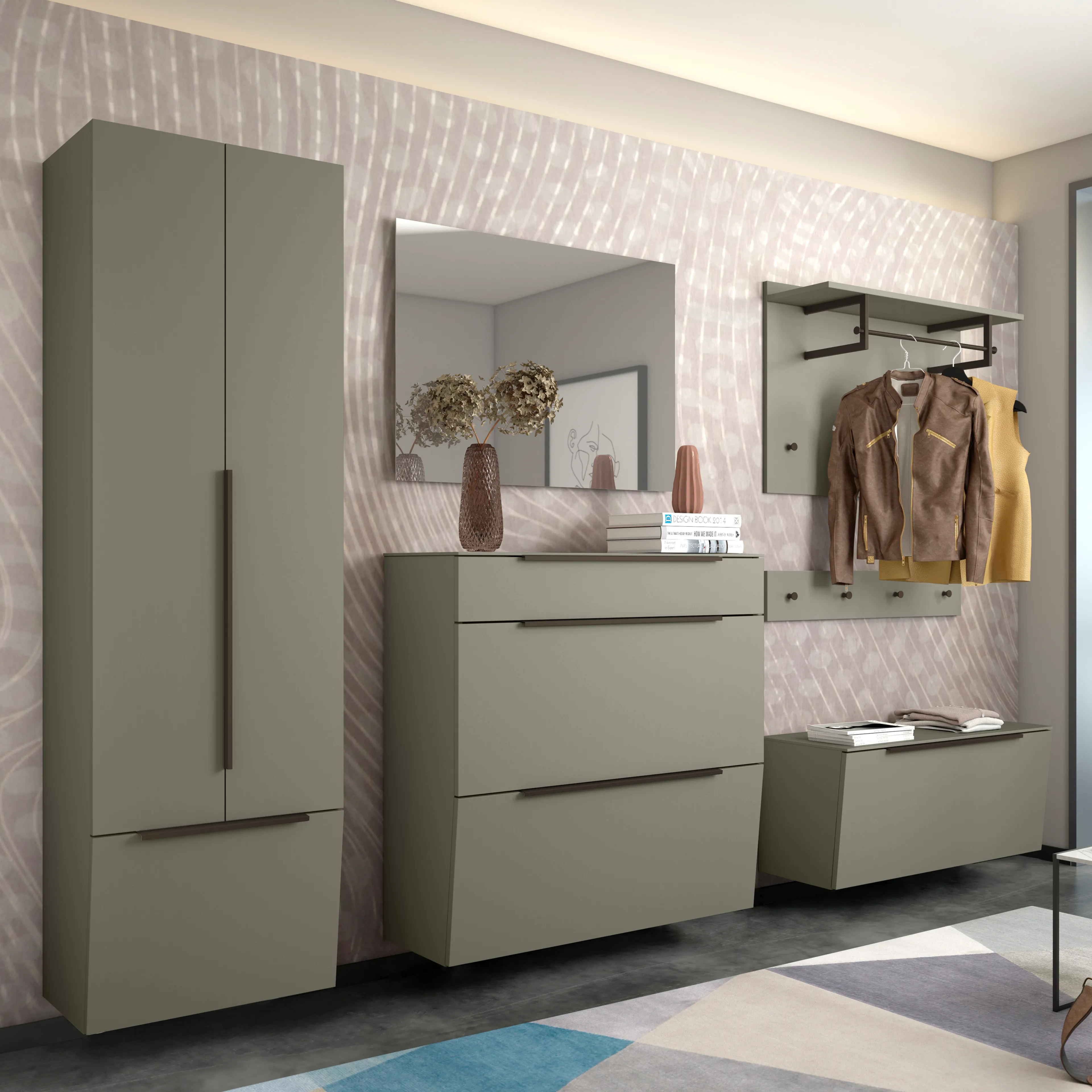 Hänge-Mehrzweckschrank Milana