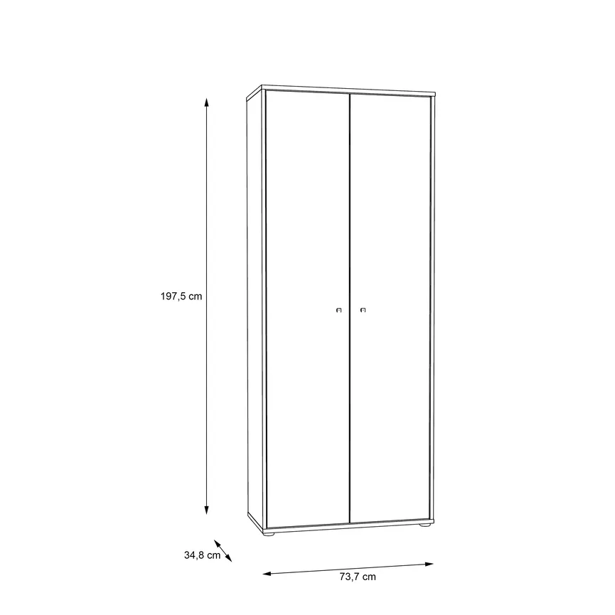 Schrank 2T detail