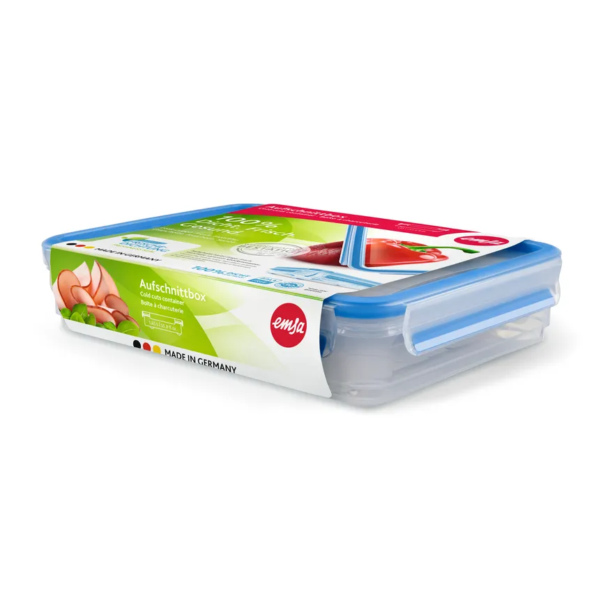 Aufschnittbox Clip&Close hoch detail