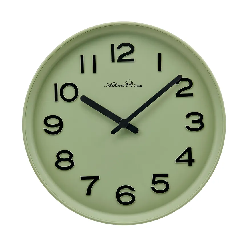 Quarz-Wanduhr "ATLANTA GREEN" hauptaufnahme
