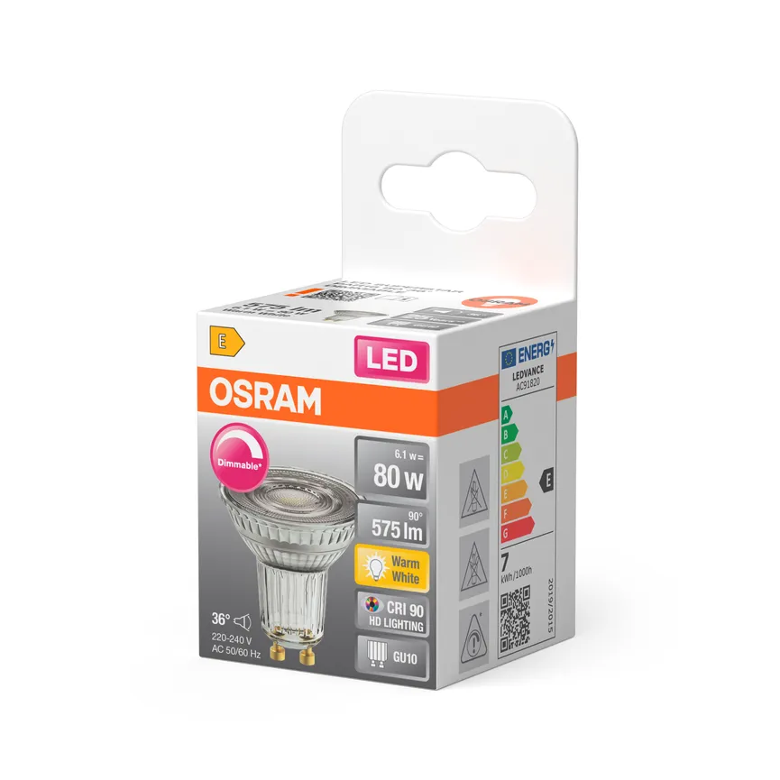 GU10/6,1 Watt LED Strahler DIM detail