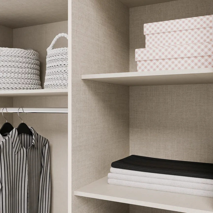 Schwebe-/Drehtürenschrank detail