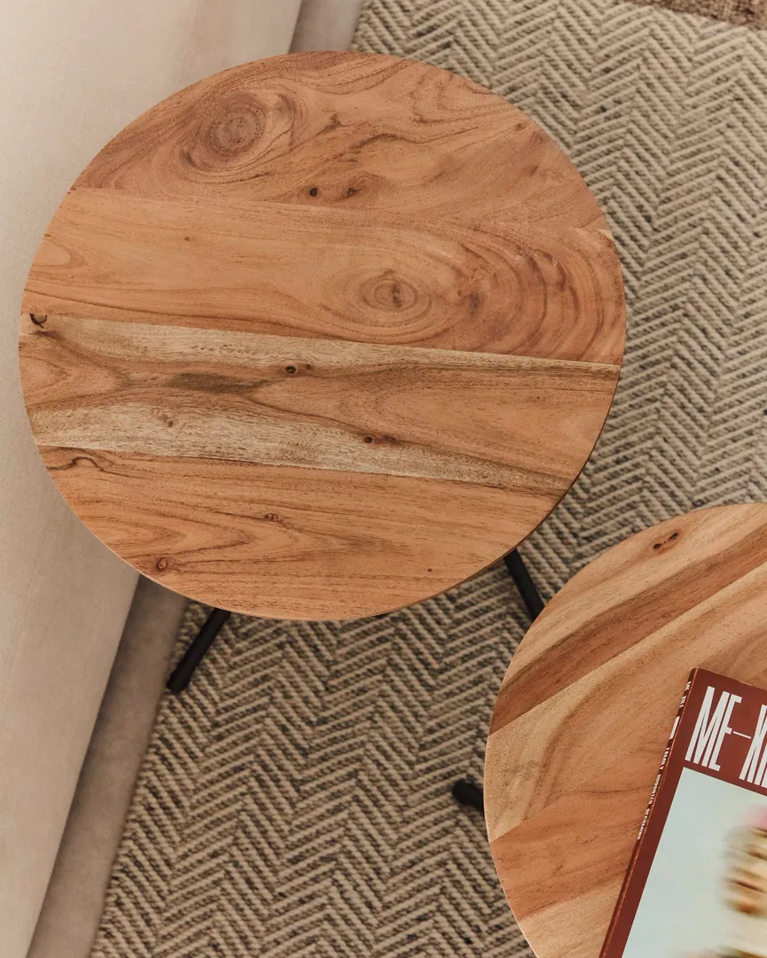 Beistelltisch 2er Set detail