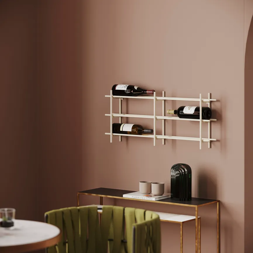 Weinregal milieu