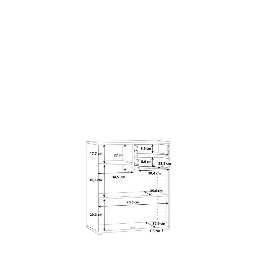 Kommode 2T/2S detail