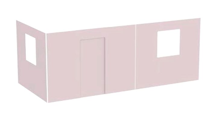 Flexa Spielvorhang 3er Set Mauve Morn Dawn