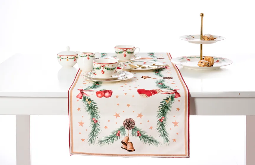 Tischläufer "Holly" milieu
