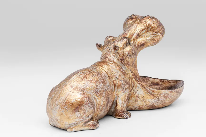 Figur "Hungry Hippo" Nilpferd detail