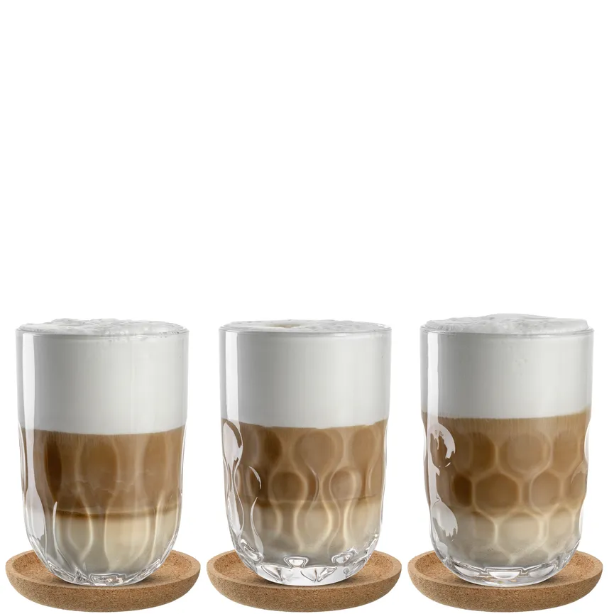 Latte Macchiato Set "Gocce" detail