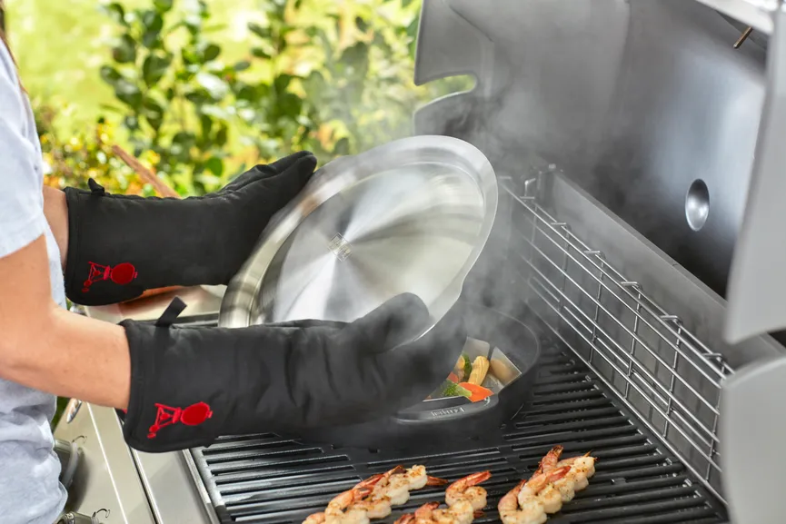 ** Wok-Einsatz Gourmet BBQ Sys detail