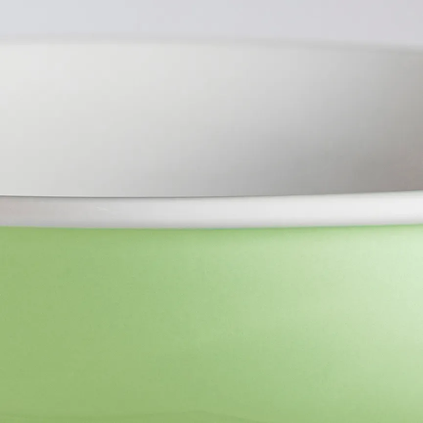 Suppenteller "Basic" grün detail