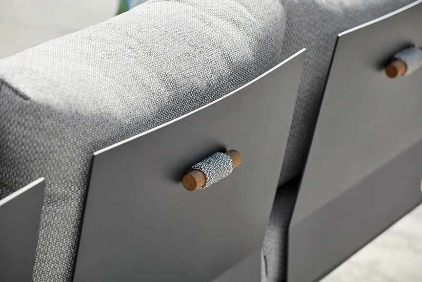 ***Lounge groß Grey/Soft Grey detail