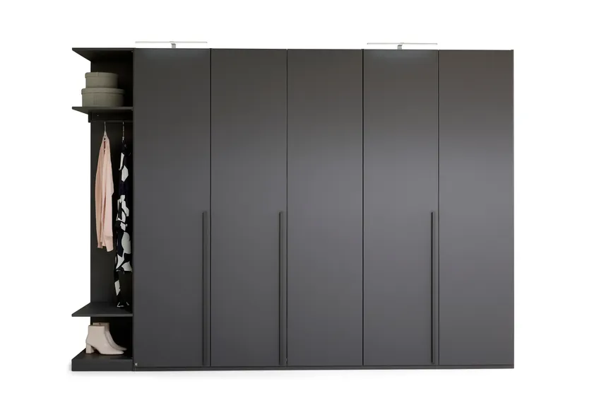 Drehtürenschrank 6-trg. detail