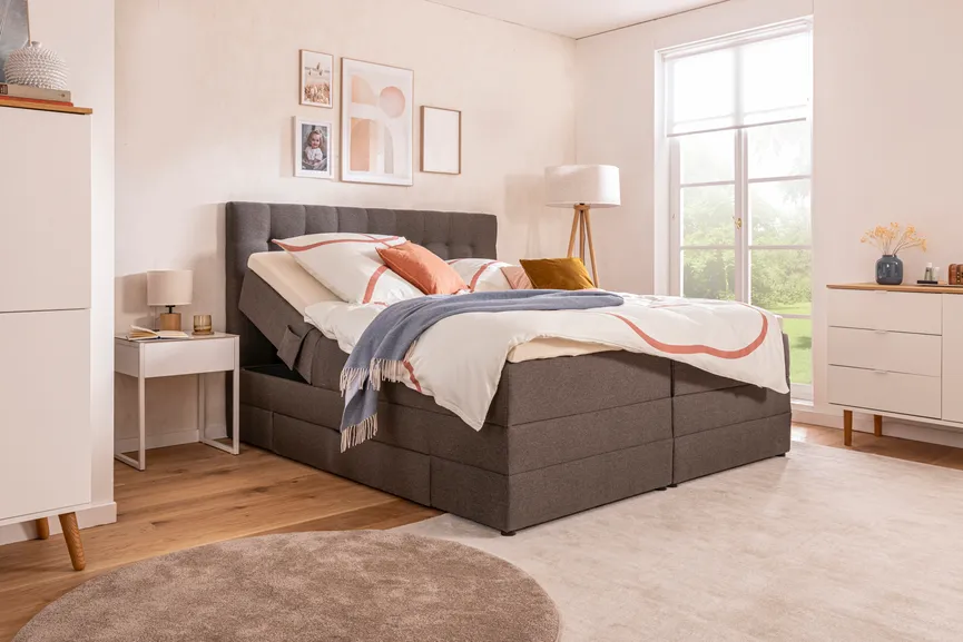 Boxspringbett detail