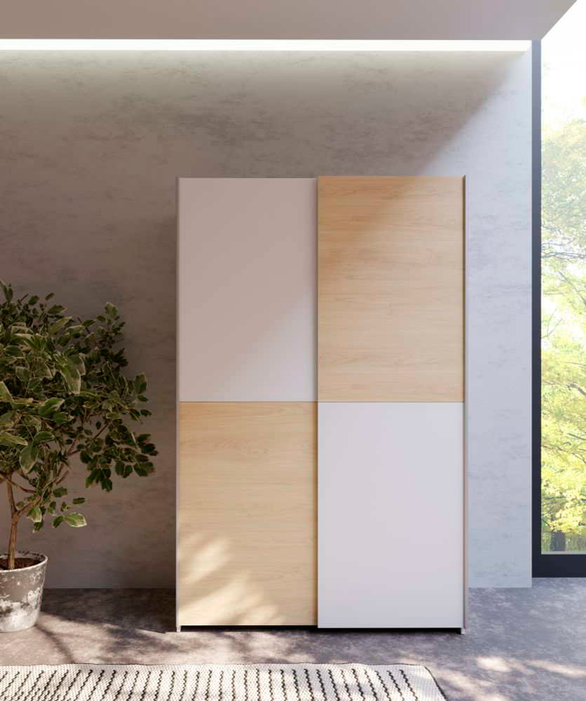 Schwebetürenschrank