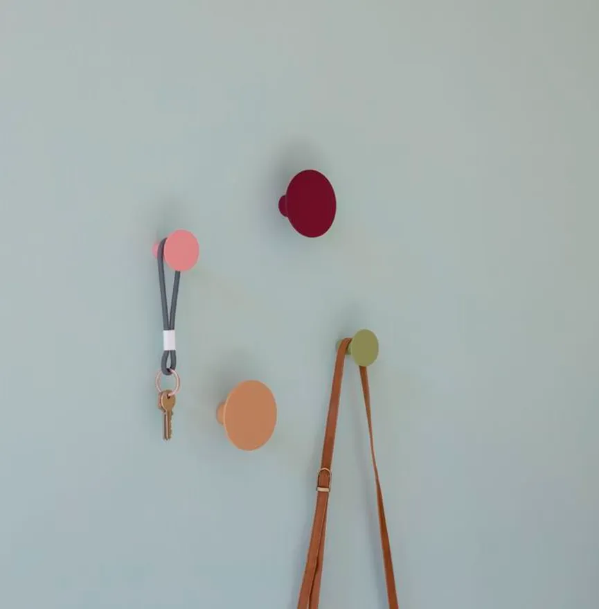 Wandhaken "Fuchsia" 4-tlg. milieu