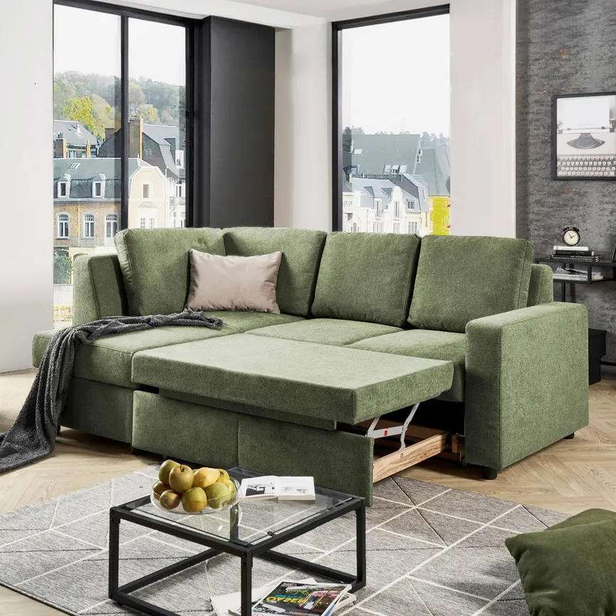 Schlafsofa Ecke o.Bettkasten detail