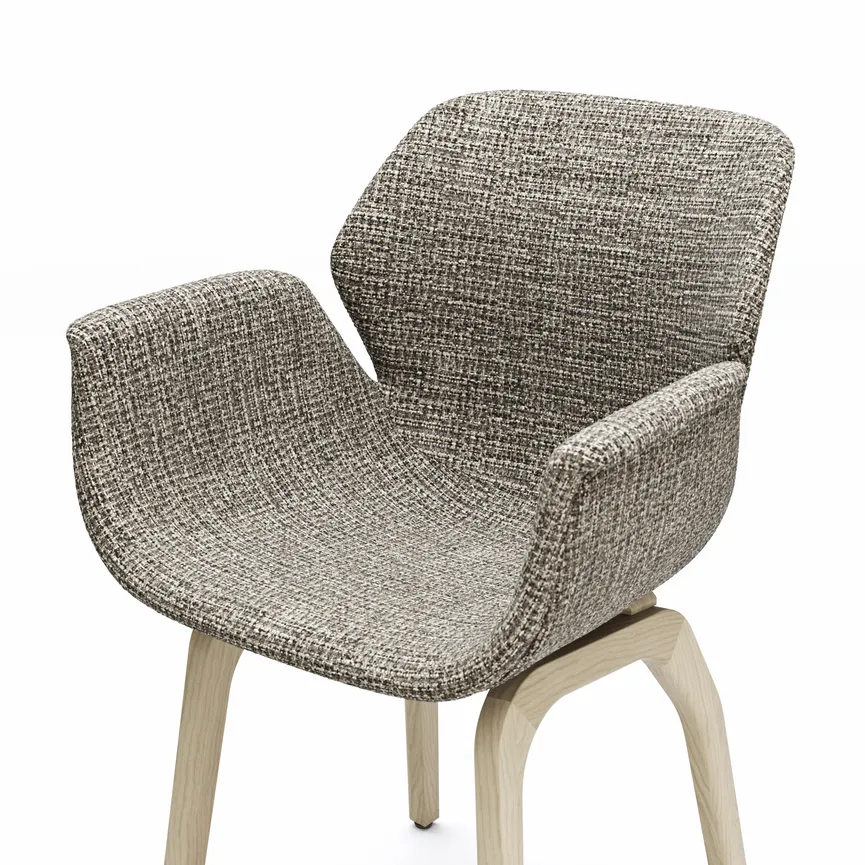 AL-Stuhl New Oak detail