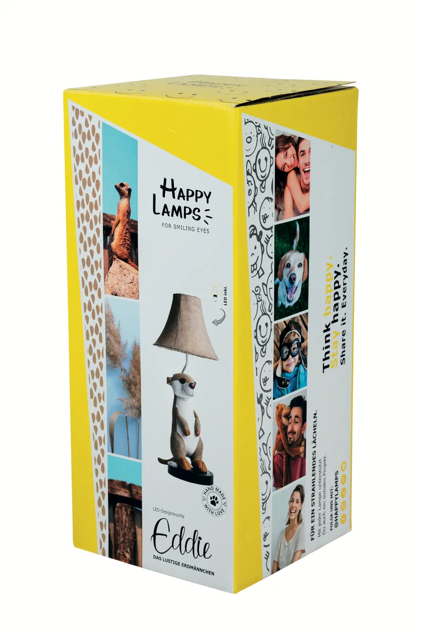 Tischleuchte "Erdmännc. Eddie" detail
