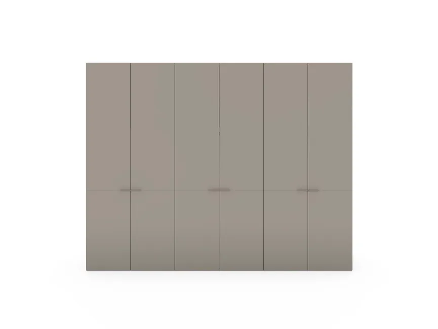 Drehtürenschrank 6-trg. detail