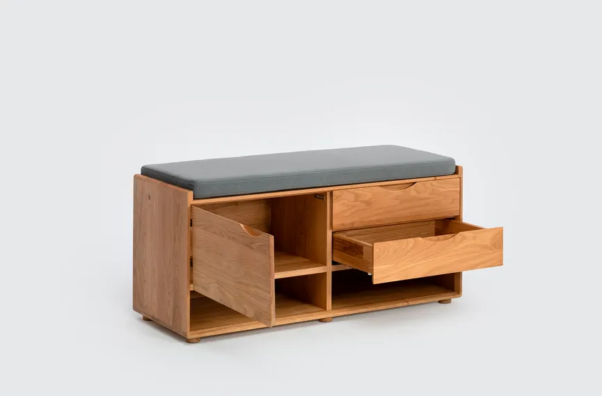 Garderobenbank detail