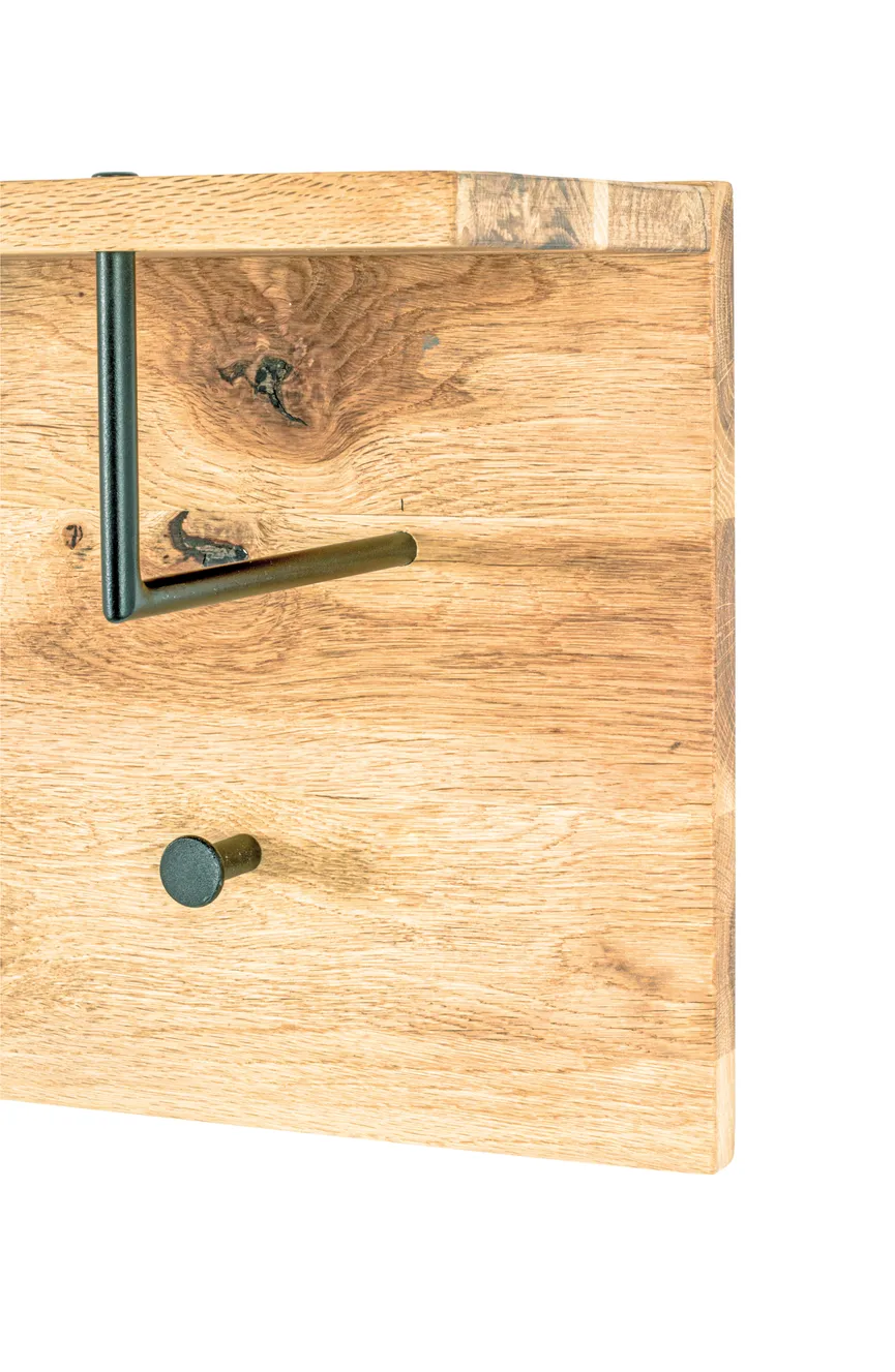 Wandgarderobe detail