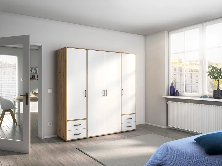 Drehtürenschrank 4-trg. milieu