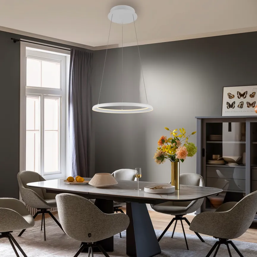 Pendelleuchte "QUILLO" milieu