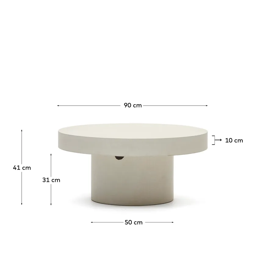 Couchtisch Ø 90cm detail