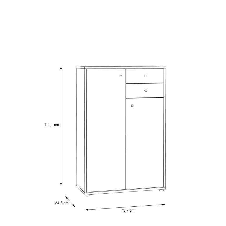 Kommode 2T/2S detail