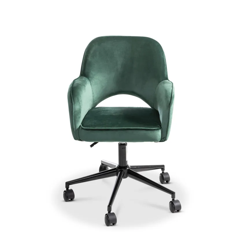 Drehstuhl waldgrün detail