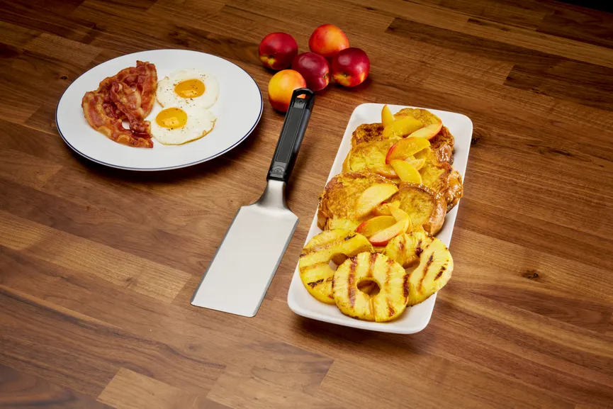 Spatelset Plancha mit Schaber milieu