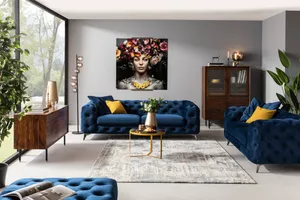 Wandbild 120 x 120 cm