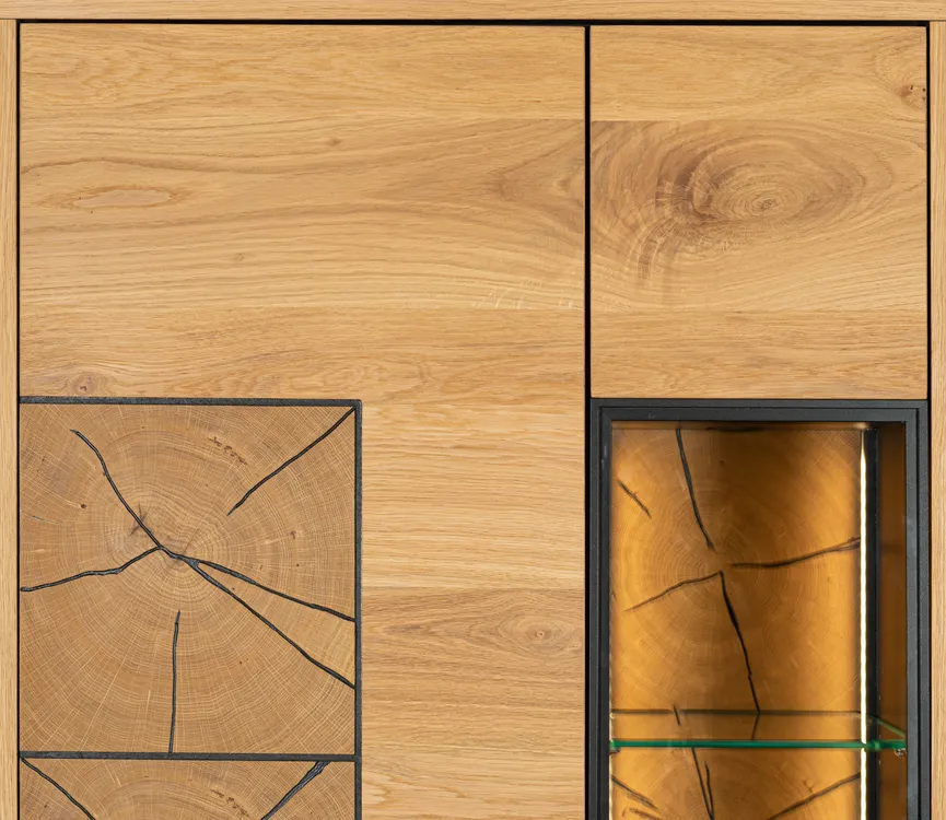 Vitrine 2 trg. detail