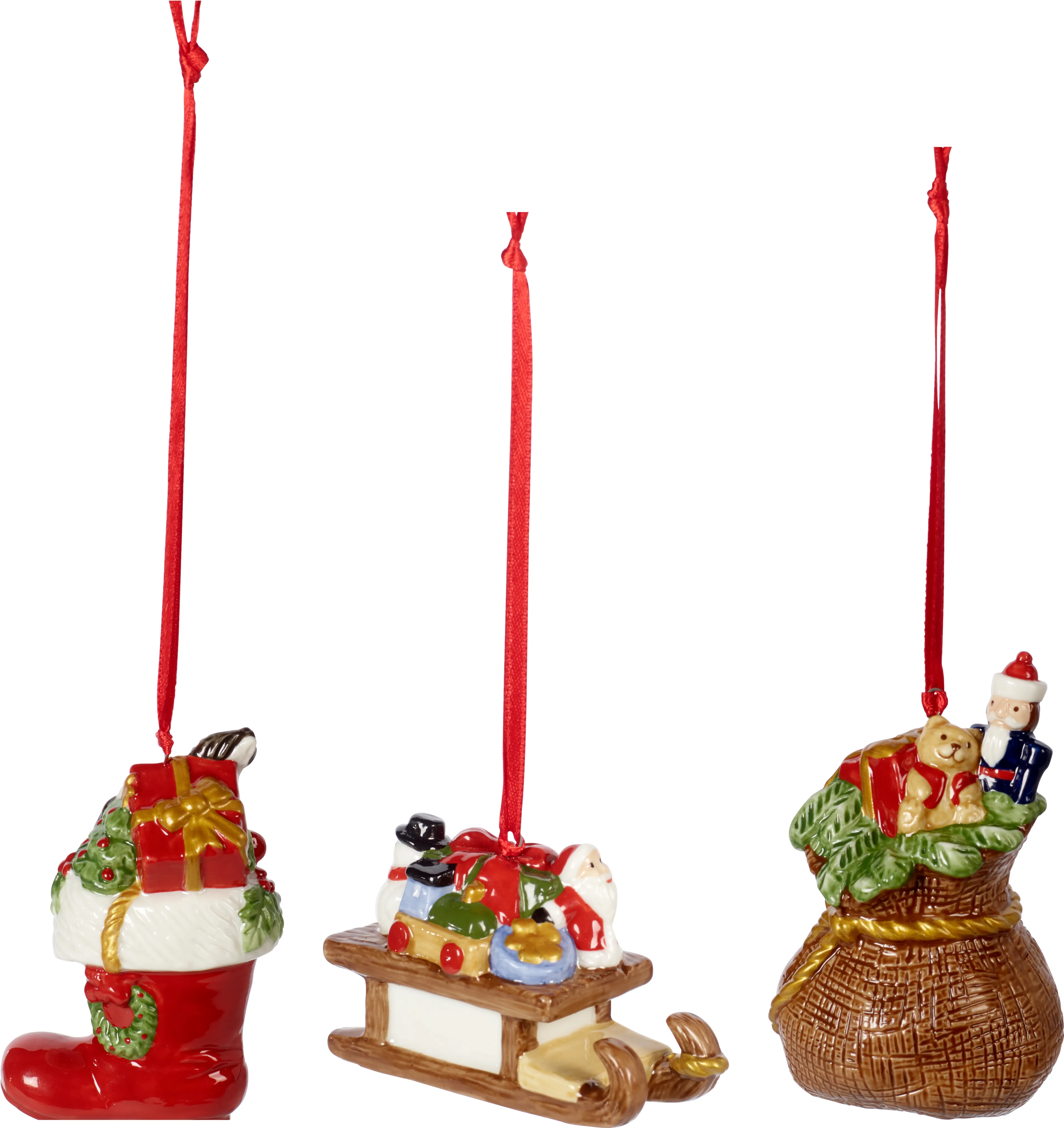 Deko-Hänger Geschenke 3tlg.
