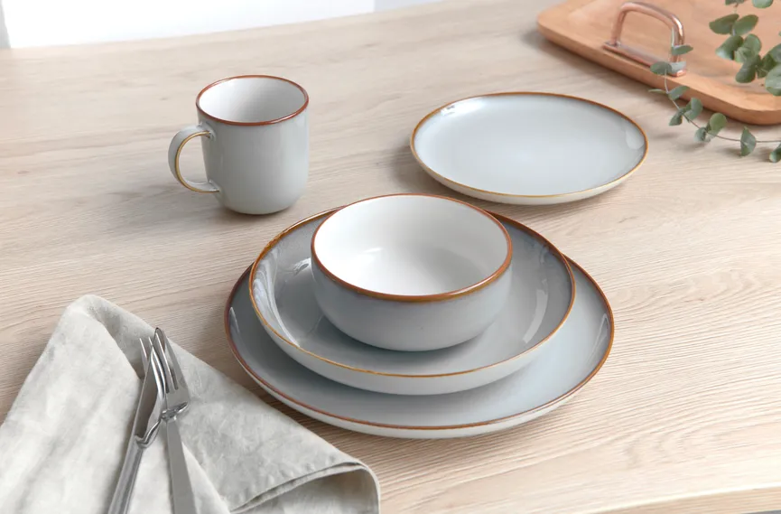 Schale "Portofino" 600 ml grau milieu