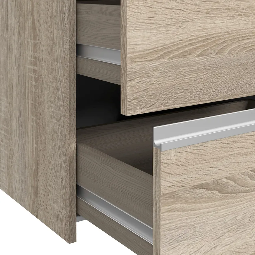 Schwebetürenschrank 2-trg. detail