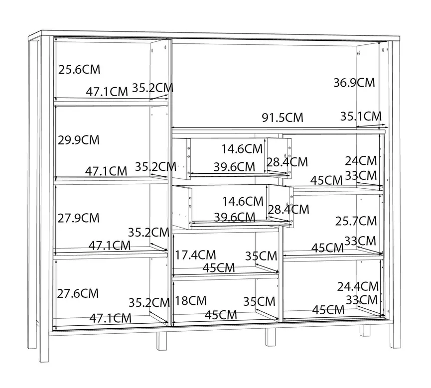 Highboard detail