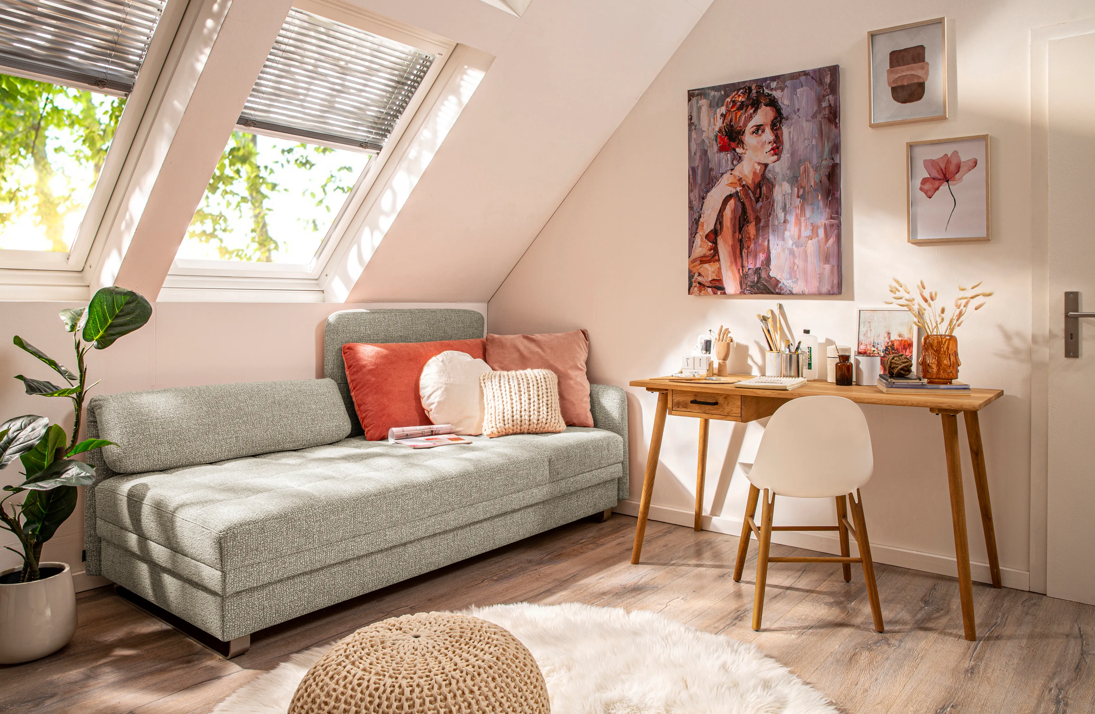 Liege / Recamiere 90x200cm Rosalie