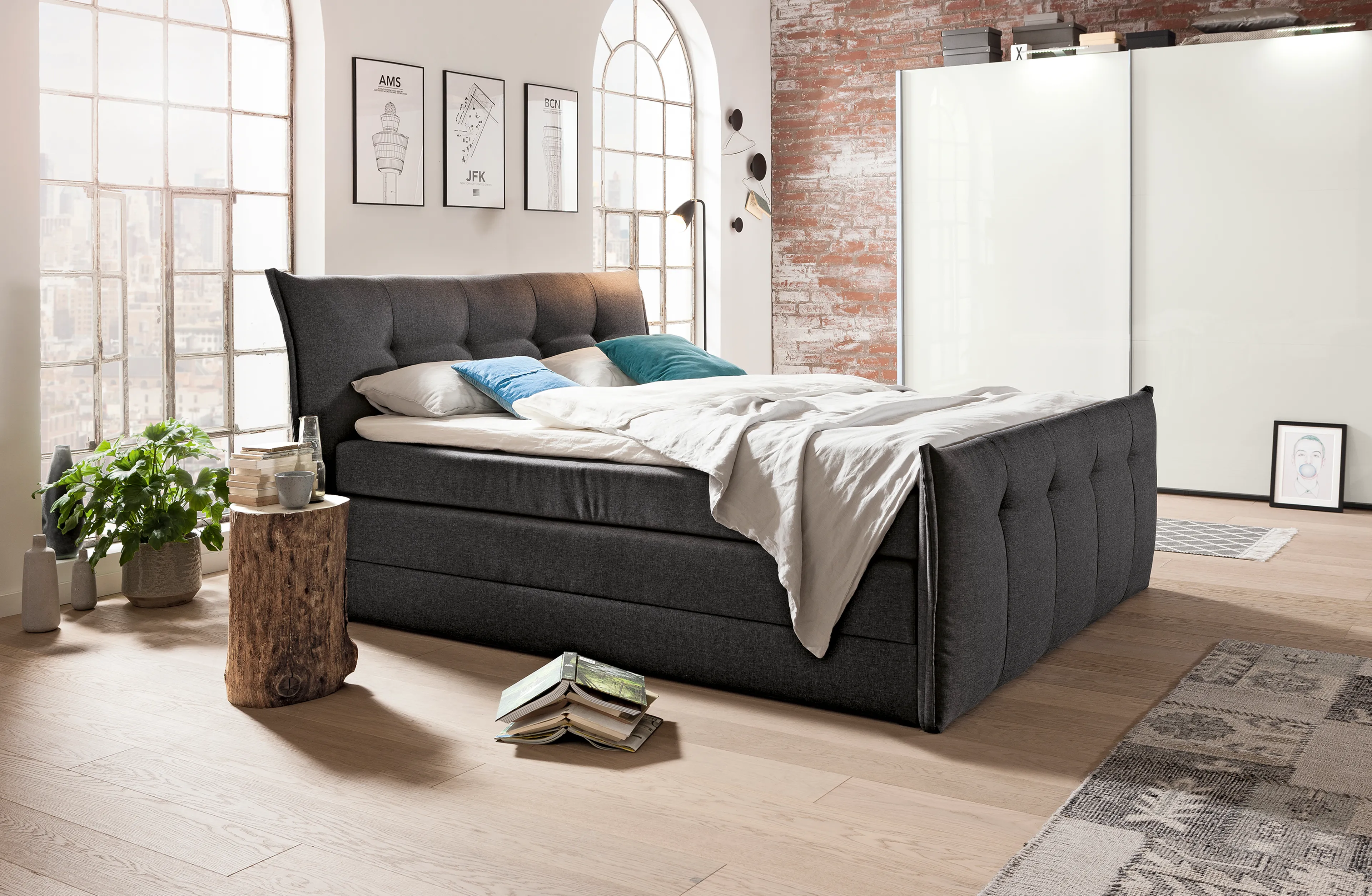 Boxspringbett Florida 180 x200 cm