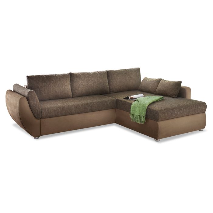Ecksofa Braun Taifun