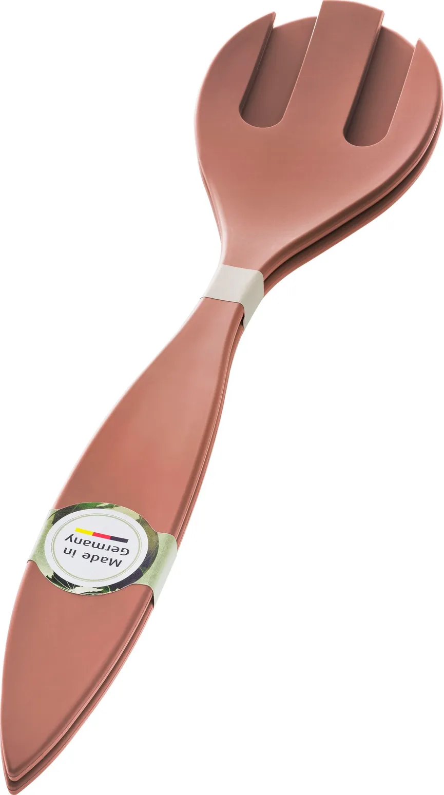 Salatbesteck 2-tlg. terra detail